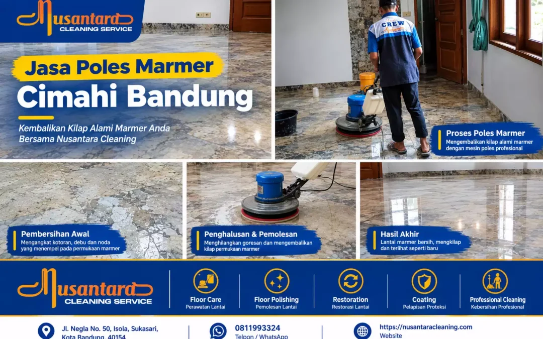 Jasa Poles Marmer Cimahi Bandung Profesional