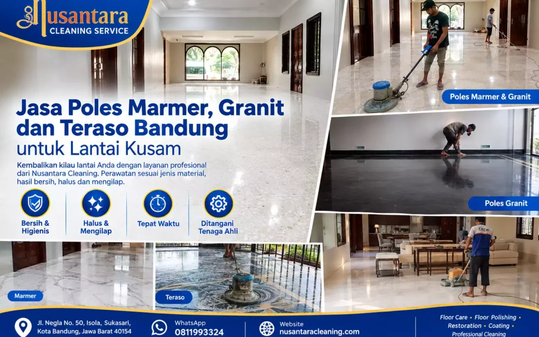 Jasa Poles Marmer, Granit dan Teraso Bandung